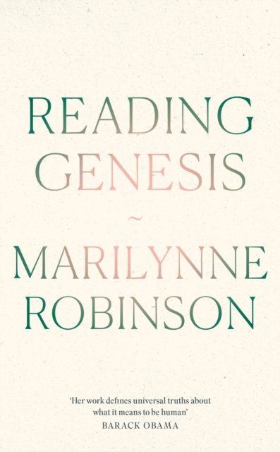 Cover for Marilynne Robinson · Reading Genesis (Paperback Bog) (2025)
