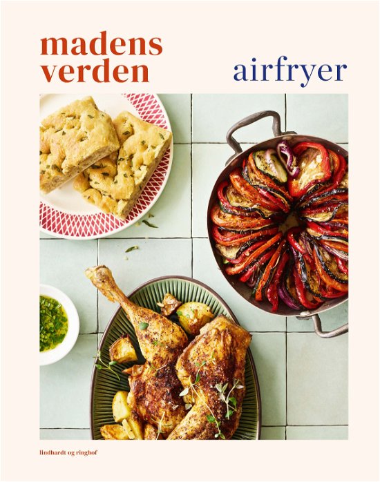 Cover for Katrine Rørby Madsen; Holger Rørby Madsen · Madens Verden  - Airfryer (Bound Book) [1º edição] (2024)