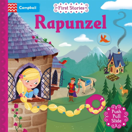Cover for Campbell Books · Rapunzel : A Push, Pull, Slide Book (Board book) (2026)
