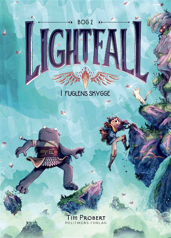 Cover for Tim Probert · Lightfall: Lightfall 2 - I fuglens skygge (Sewn Spine Book) [1º edição] (2024)