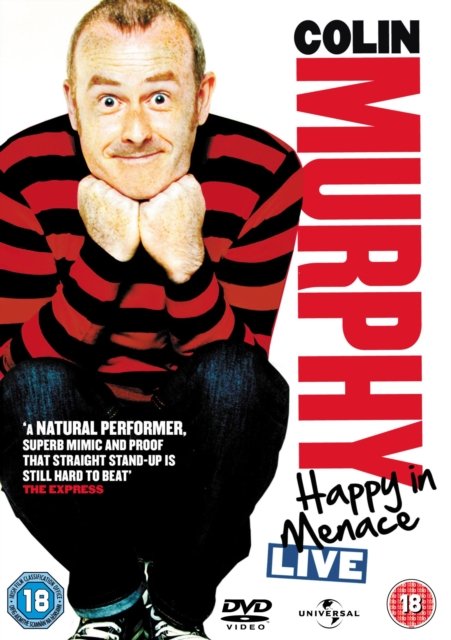 Cover for Colin Murphy Happy in Menace  Live · Colin Murphy: Happy In Menace - Live (DVD) (2009)