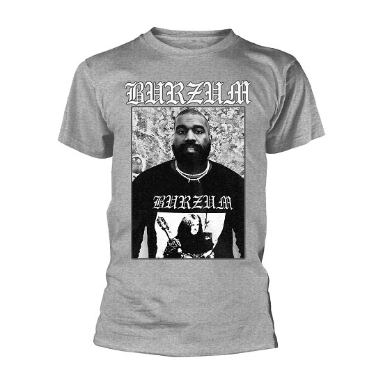 Cover for Burzum · Black Metal (Grey) (T-shirt) [size S] (2024)