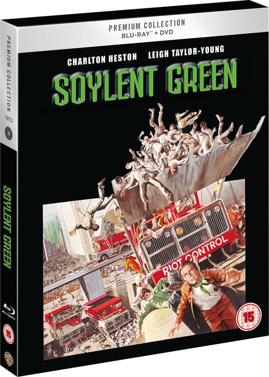 Cover for Soylent Green · Soylent Gren (1973) Blu-Ray + (Blu-ray) (2025)