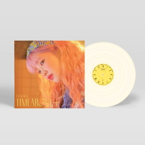 Cover for Yukika · Timeabout + - 2024 Version (LP) [Cream Coloured Vinyl edition] (2024)