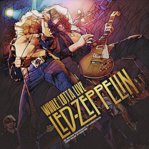 Cover for Led zeppelin · Whole Lotta Live (Yellow Vinyl LP) (LP) (2024)