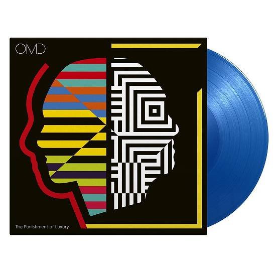 Cover for Omd · The Punishment of Luxury (LP) [Blue Coloured edition] (2024)