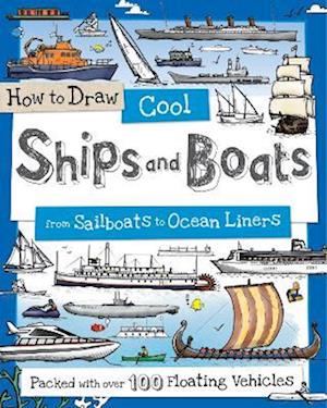 Cover for Paul Calver · How to Draw Cool Ships and Boats (Paperback Book) (2025)