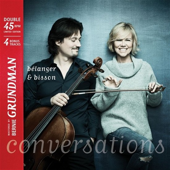 Cover for Belanger, Vincent &amp; Anne Bisson · Conversations (LP) (2024)