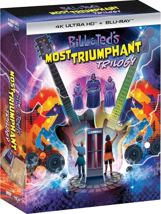 Bill & Ted's Most Triumphant Trilogy (4K Ultra HD) (2024)