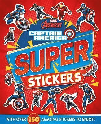 Cover for Marvel Entertainment International Ltd · Marvel Avengers Captain America: Super Stickers - With over 150 stickers! (Paperback Book) (2025)