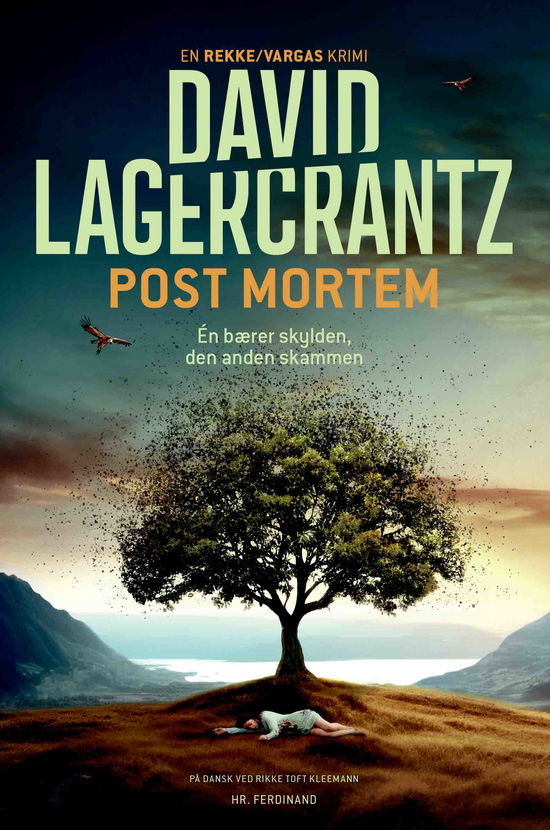 Cover for David Lagercrantz · En Rekke / Vargas krimi: Post mortem (Sewn Spine Book) [1. Painos] (2025)