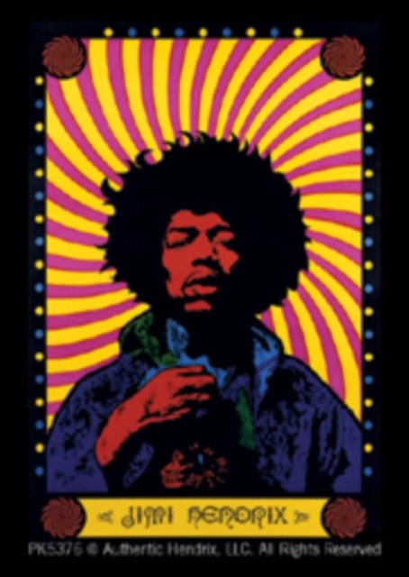 Cover for The Jimi Hendrix Experience · Pyschedelic - Acrylic Keyring (Keyring)