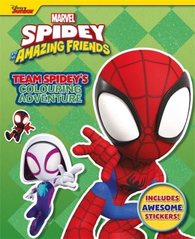 Cover for Marvel Entertainment International Ltd · Marvel Spidey and His Amazing Friends: Team Spidey's Colouring Adventure (Paperback Book) (2024)