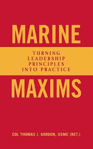 Cover for Gordon · Marine Maxims (Book) (2025)