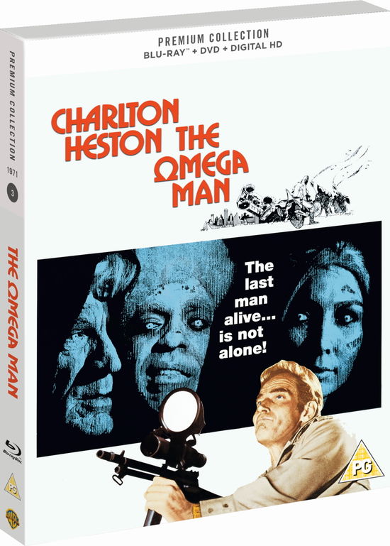 Cover for The Omega Man (Blu-ray) (2025)