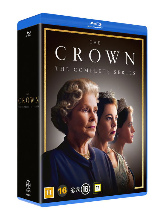 Cover for The Crown Complete Series (Blu-Ray) [Box Set edition] (2024)