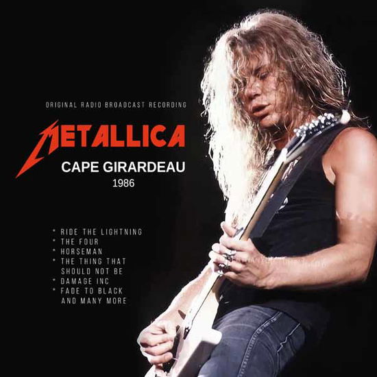 Cover for Metallica · Cape Girardeau 1986 (CD) (2025)