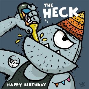 Cover for Heck · Happy Birthday / Party Time (7&quot;) (2024)