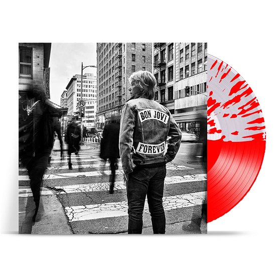 Cover for Bon Jovi · Forever (LP) [Limited Candy Apple Red and Clear Vinyl edition] (2024)