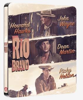 Cover for Rio Bravo (1959) (4K Ultra HD) [Limited Steelbook edition] (2023)