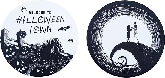 Cover for Disney: Half Moon Bay · Nightmare Before Christmas (Set Of 2 Ceramic Coasters / Set Sottobicchieri) (MERCH)