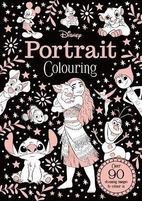 Cover for Walt Disney · Disney: Portrait Colouring (Paperback Book) (2025)