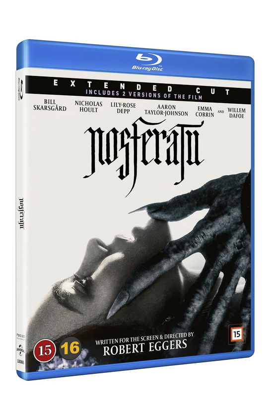 Cover for Robert Eggers · Nosferatu (2024 Film) (Blu-ray) [Extended Cut edition] (2025)