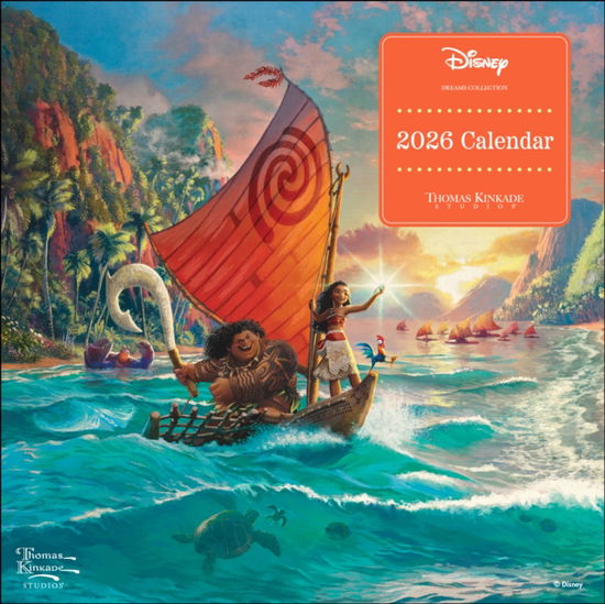 Cover for Thomas Kinkade · Disney Dreams Collection by Thomas Kinkade Studios 2026 Mini Wall Calendar (Calendar) (2025)