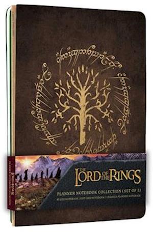 Cover for Insight Editions · Lord of the Rings Planner Notebook Collection (Set of 3) (N/A) (2025)