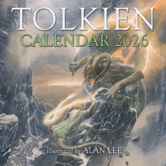 Cover for J. R. R. Tolkien · Tolkien Calendar 2026: The Great Tales of Middle-Earth (Calendar) (2025)