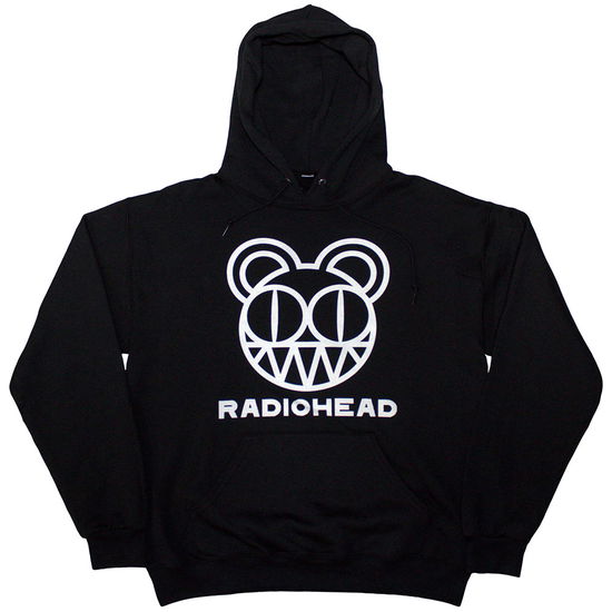 Cover for Radiohead · Radiohead Unisex Pullover Hoodie: Bearhead (Black) (Hoodie) [size S]