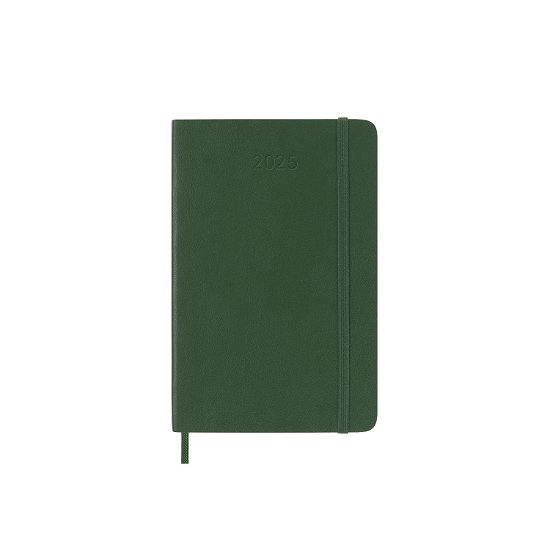 Cover for Moleskine · Moleskine 2025 12-Month Daily Pocket Softcover Notebook : Myrtle Green (Pocketbok) (2024)