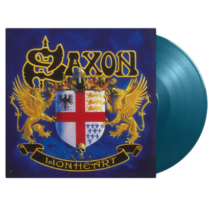Cover for Saxon · Lionheart (LP) [Aquamarine Coloured Vinyl edition] (2025)