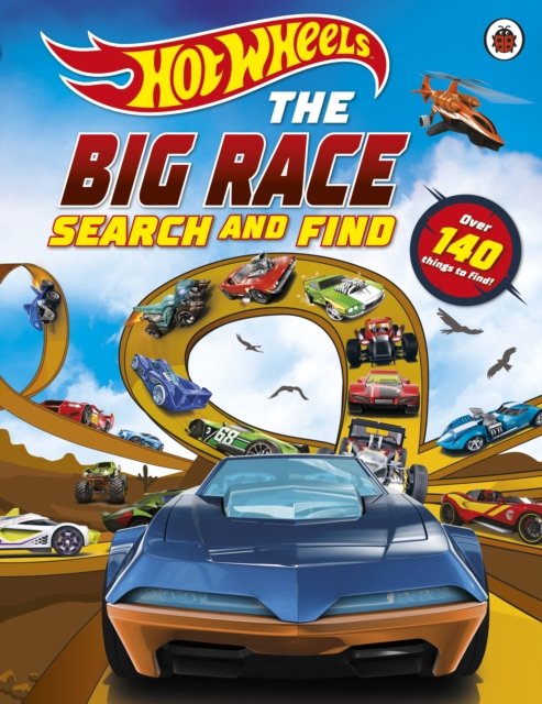 Cover for Hot Wheels · Hot Wheels: The Big Race: Search and Find - Hot Wheels (Paperback Book) (2024)