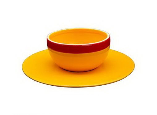 Cover for One Piece: ABYStyle · Strawhat (Bowl And Saucer / Set Scodella E Piatto) (MERCH)