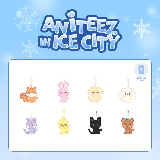 Cover for ATEEZ · Aniteez In Ice City - Plush Photocard Holder (Uchwyt na fotokartę) [Plush Holder incl. photocard edition] [JJONGrami] (2024)