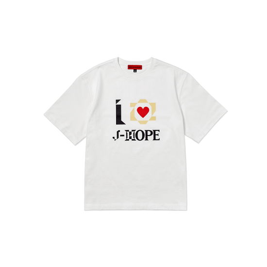 Cover for J-HOPE (BTS) · Hope On The Stage - Official Tour Merch. (T-shirt) [size S] [White edition] [Size Small] (2025)