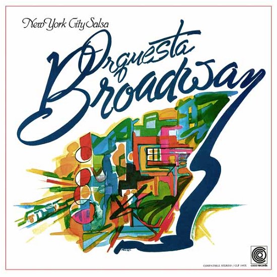 Cover for Orquesta Broadway · New York City Salsa (Coco Records) (Blue Vinyl) (LP) (2024)