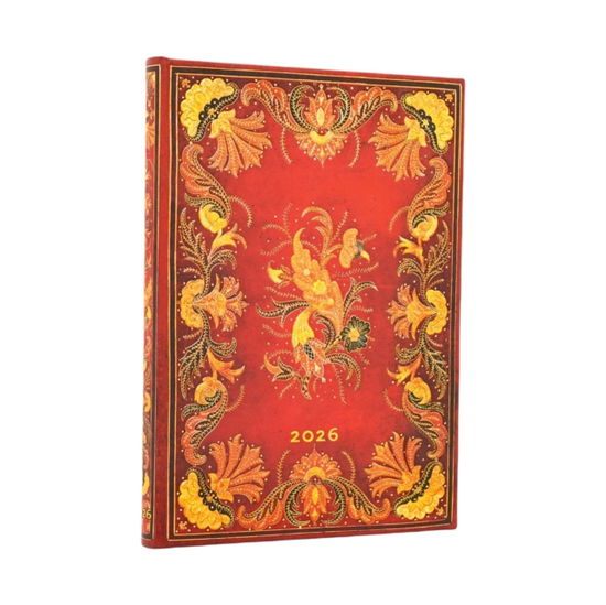 Cover for Paperblanks · 2026 Fiammetta Midi 12-month Verso Hardcover Flexi Dayplanner 2026 (Elastic Band Closure) (Hardcover Book) (2025)