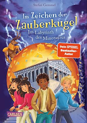 Cover for Stefan Gemmel · Im Zeichen der Zauberkugel 11: Im Labyrinth des Minotaurus (Book) (2025)