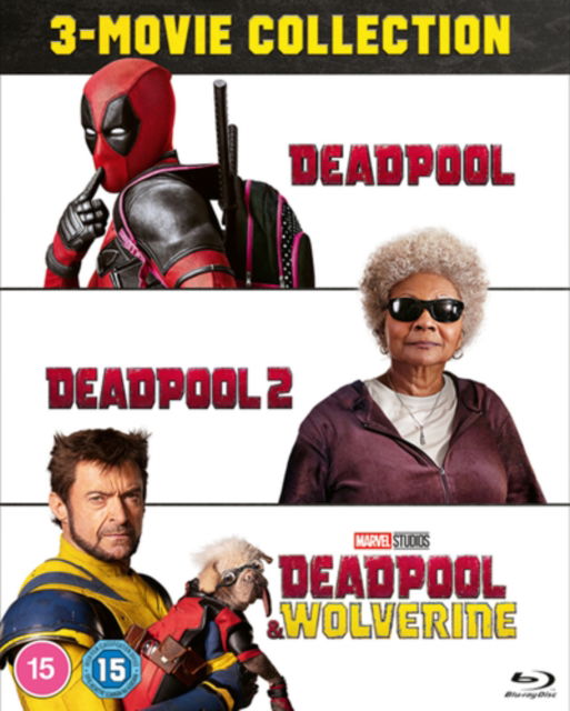 Cover for Marvel's Deadpool &amp; Wolverine Triple Pack · Marvels Deadpool &amp; Wolverine Triple Pack (Blu-Ray) (2024)