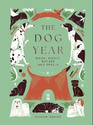 Cover for Alison Davies · The Dog Year: Dogs, Magic, Nature and Spells (Hardcover Book) (2025)