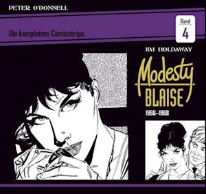 Cover for Peter O'Donnell · Modesty Blaise: Die kompletten Comicstrips / Band 4 1966 - 1968 (Book) (2024)