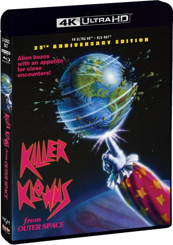 Cover for 4k Ultra Hd · Killer Klowns from Outer Space (35th Anniversary Edition) (4K Ultra HD) (2024)