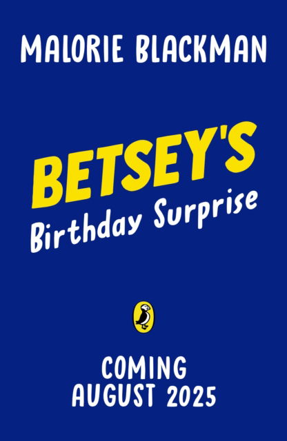 Cover for Malorie Blackman · Betsey's Birthday Surprise (Paperback Book) (2025)