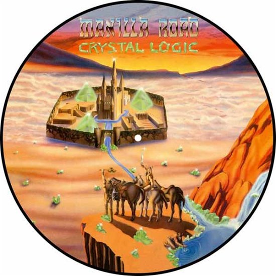 Cover for Manilla Road · Crystal Logic (Picture Vinyl) (LP) (2024)
