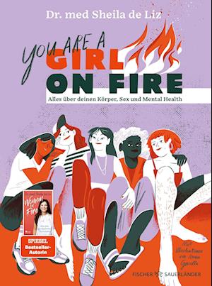 Cover for Sheila de Liz · You are a Girl on Fire (Book) (2025)