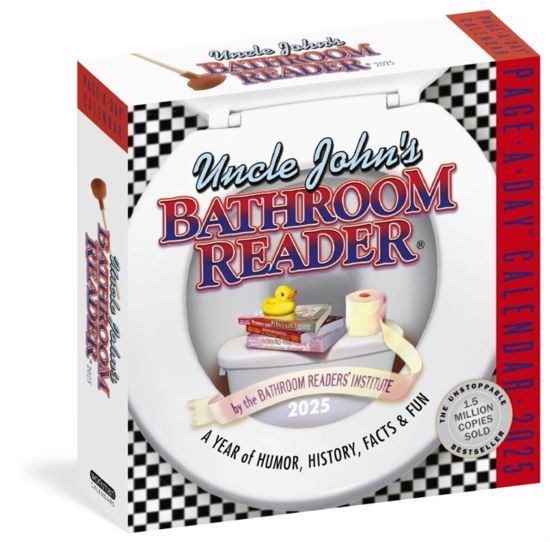 The Bathroom Readers' Institute · Uncle John's Bathroom Reader Page-A-Day® Calendar 2025: A Year of Humour, History, Facts, and Fun (Kalender) (2024)