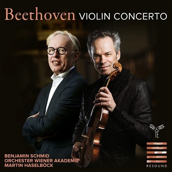 Cover for Benjamin Schmid &amp; Orchester Wiener Akademie &amp; Martin Haselbock · Beethoven: Violin Concerto Op. 61 / Andante Cantabile (Orch. Franz Liszt) (CD) (2024)