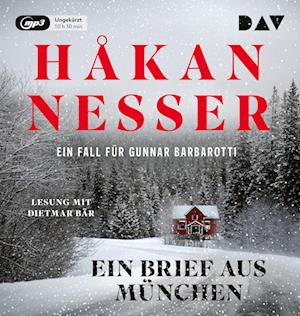 Cover for Hakan Nesser · Ein Brief aus München. Ein Fall für Gunnar Barbarotti (Äänikirja (CD)) (2024)